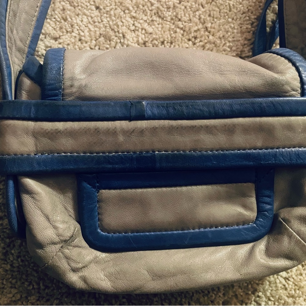 Pierre Hardy Blue and Gray Shoulder Bag - Picture 6 of 7